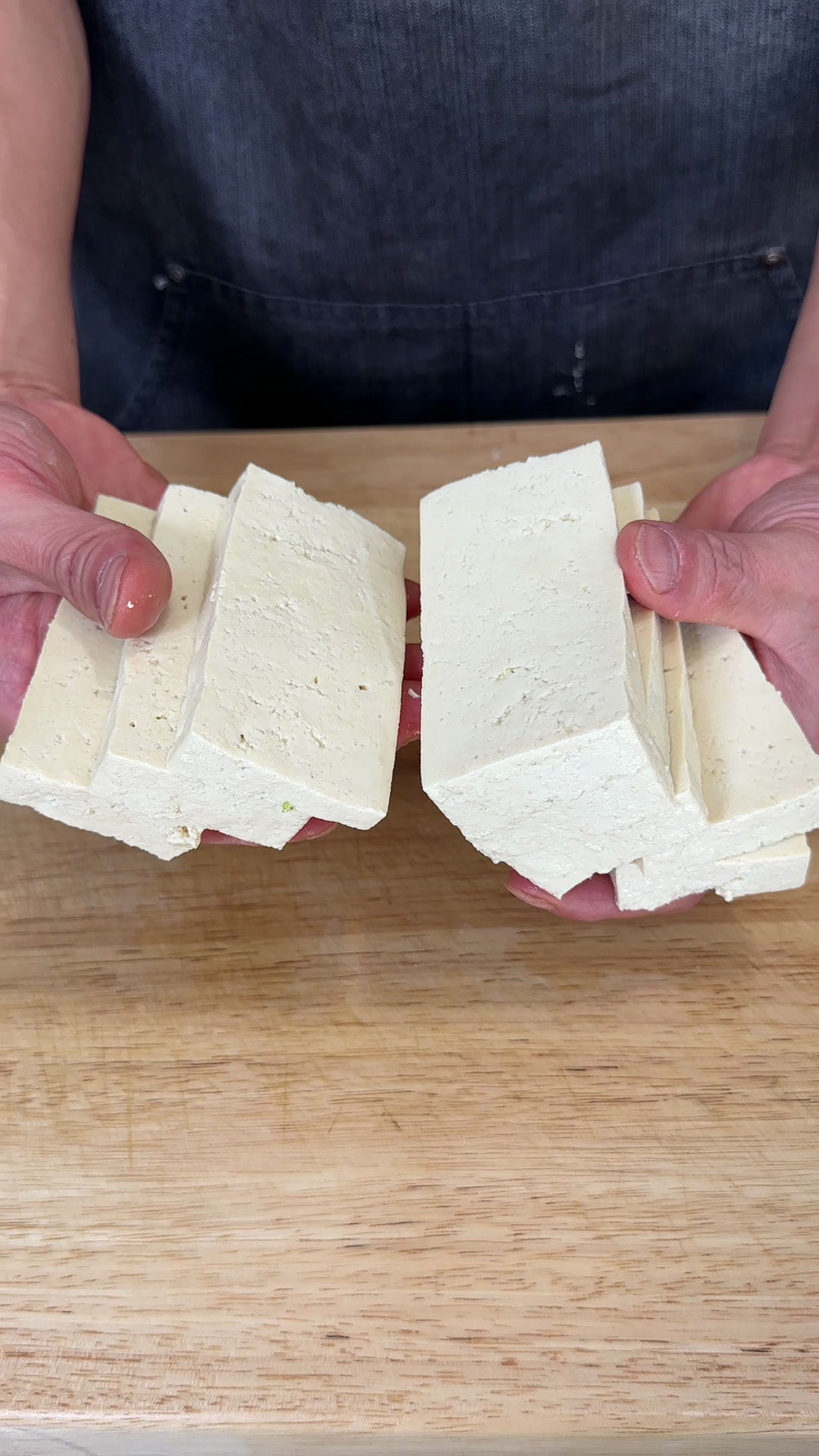 Sliced tofu 