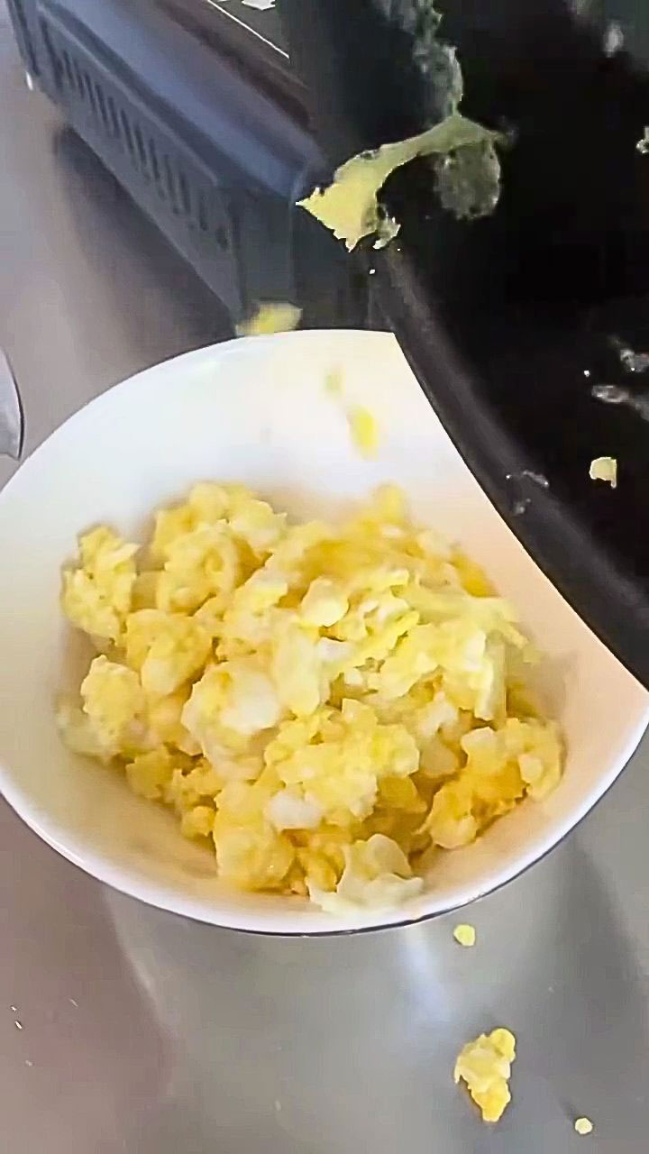 Scramble the eggs