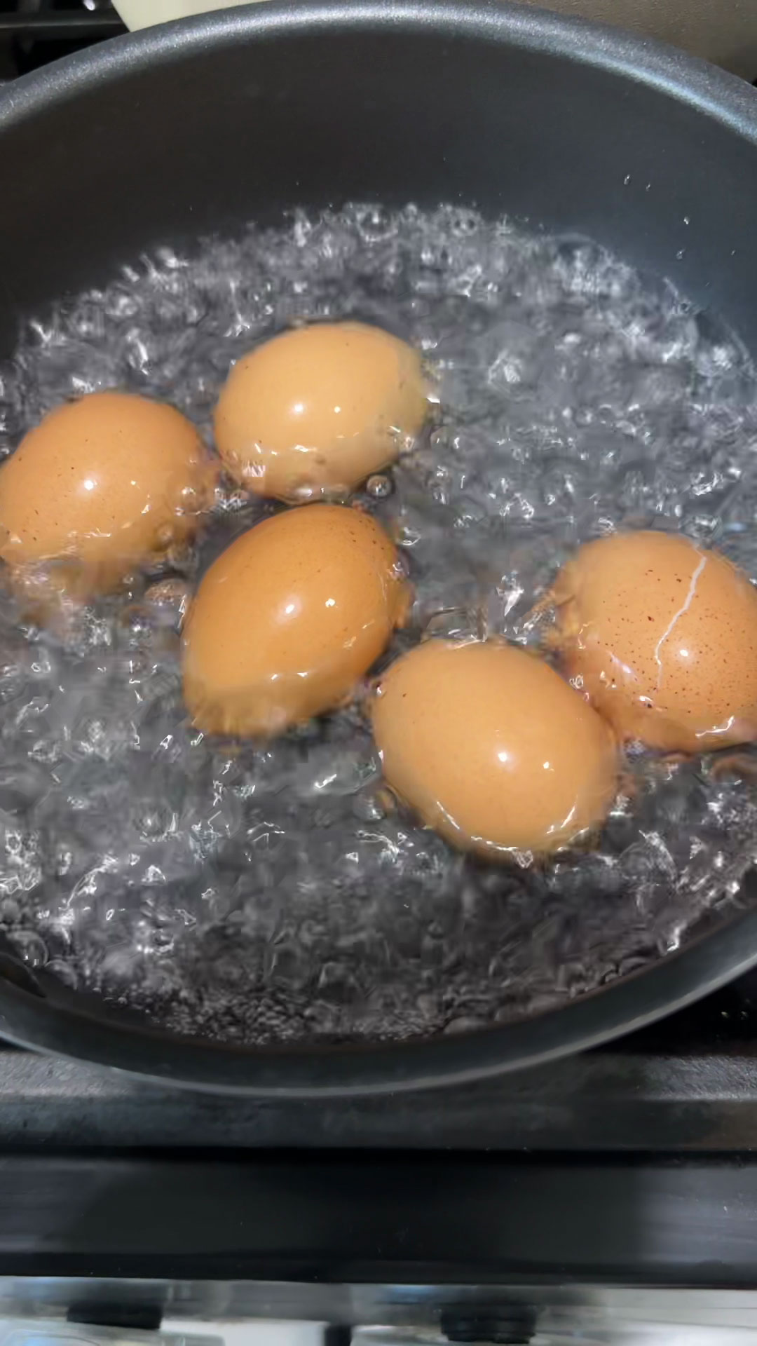 Boil the eggs 