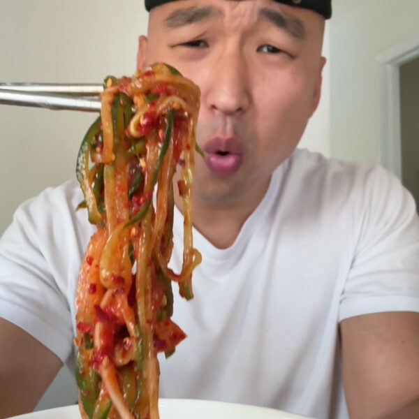 Spicy Cucumber Noodles