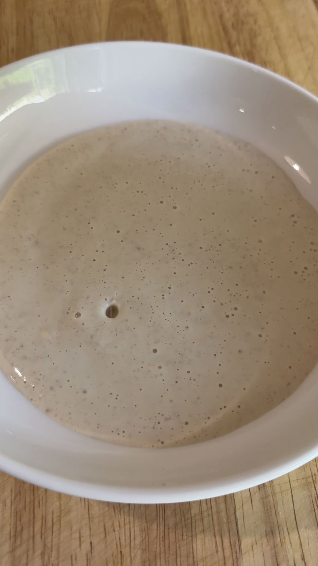 Soy milk broth 