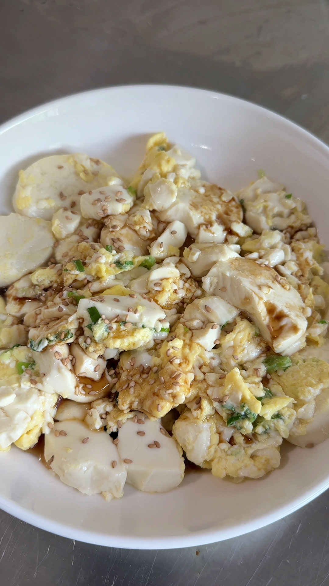 Eggs and Tofu