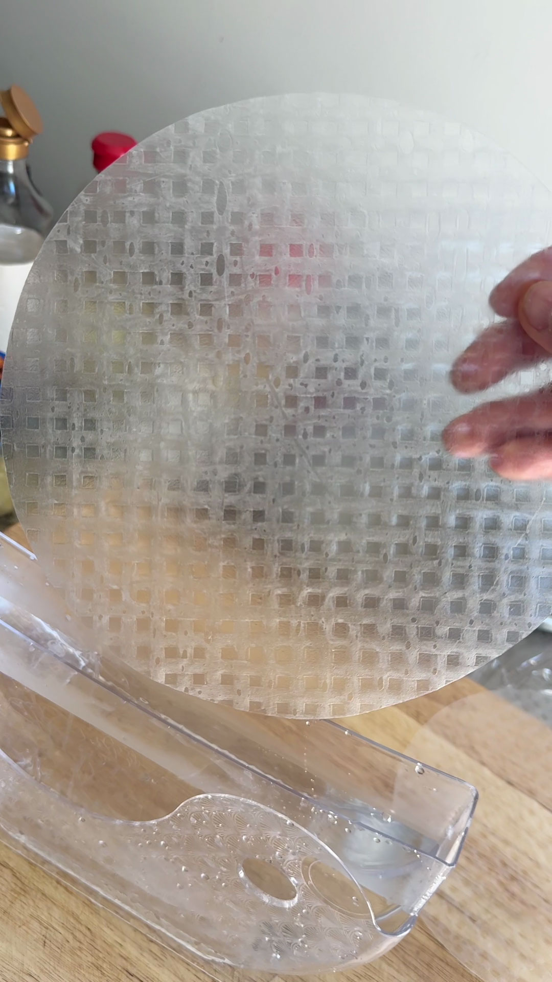 Rice Paper and Dipping Bowl