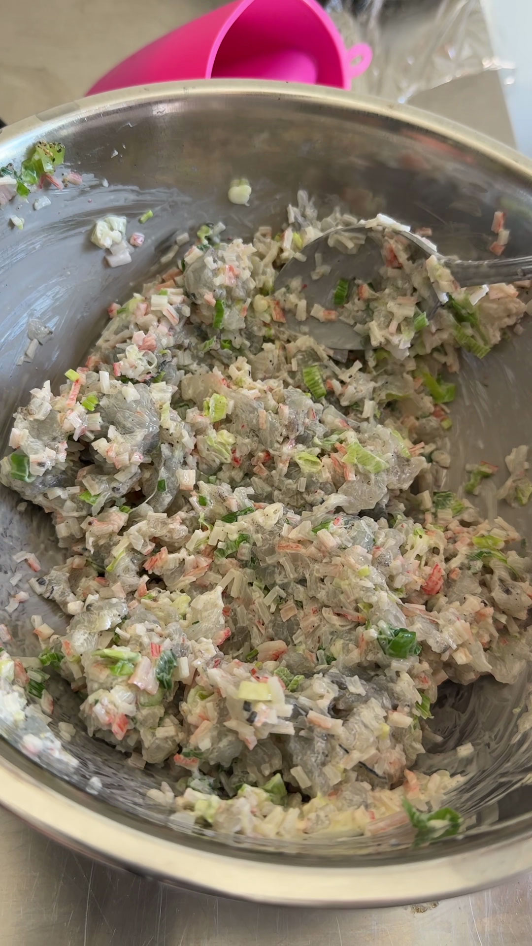 Shrimp Dumpling filling