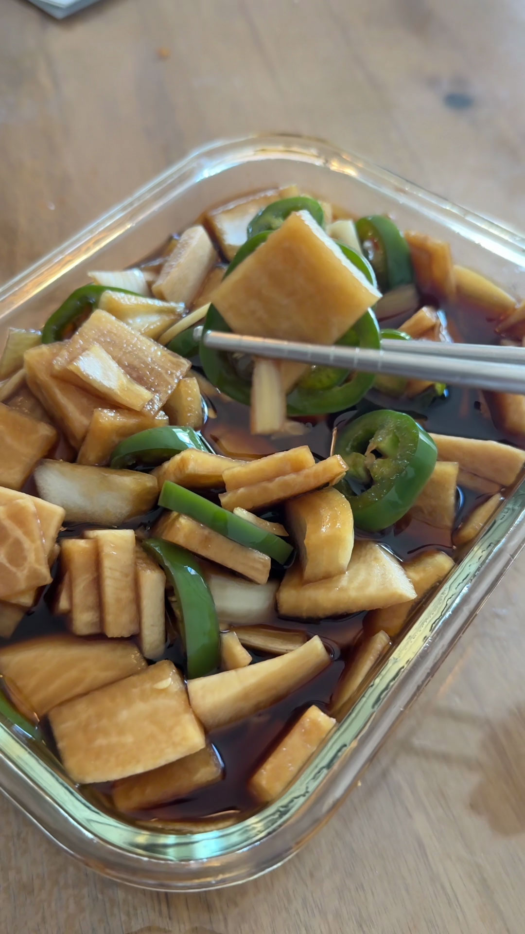 Soy Sauce Pickled Radish